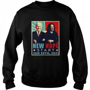 New Hope Joe Biden Kamala Harris January 20-2021 Sweatshirt